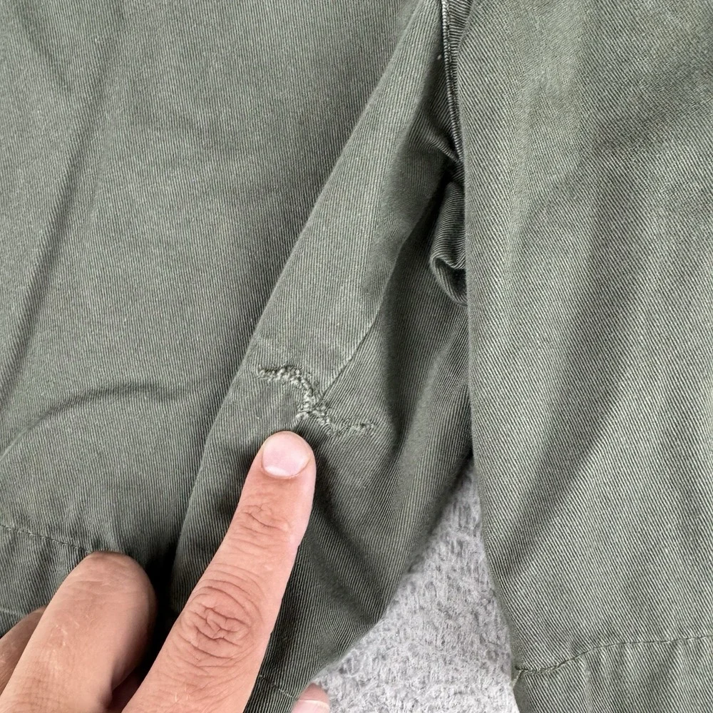 OP Sport cargo shorts mens Medium waist green surf /skate wear vintage Y2K